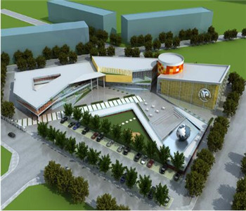 北京幕墙施工--影视培训基地